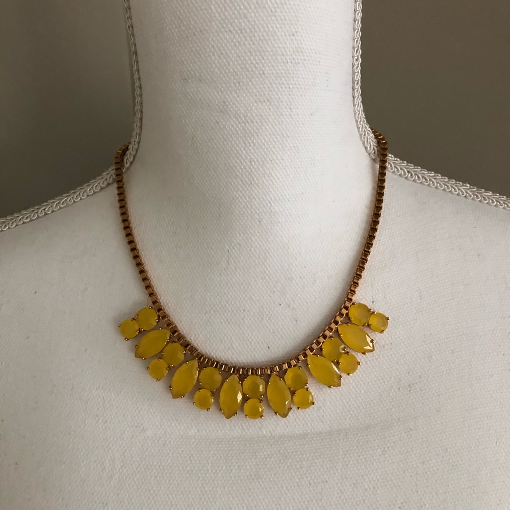 Kate Spade Yellow and Gold Necklace